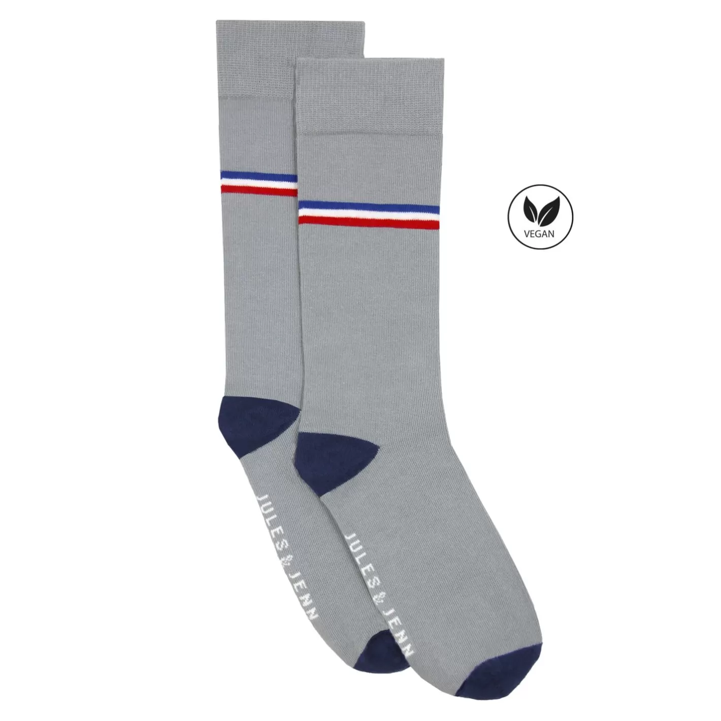 Chaussettes-JULES & JENN Chaussettes Coton Gris