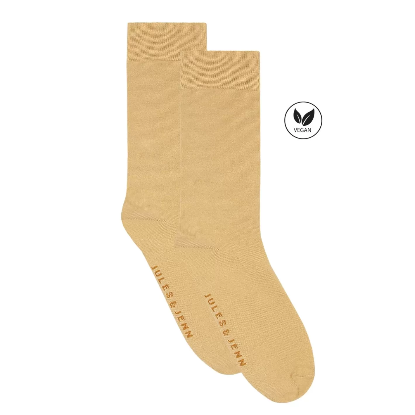 Chaussettes-JULES & JENN Chaussettes Fil D'Ecosse Beige