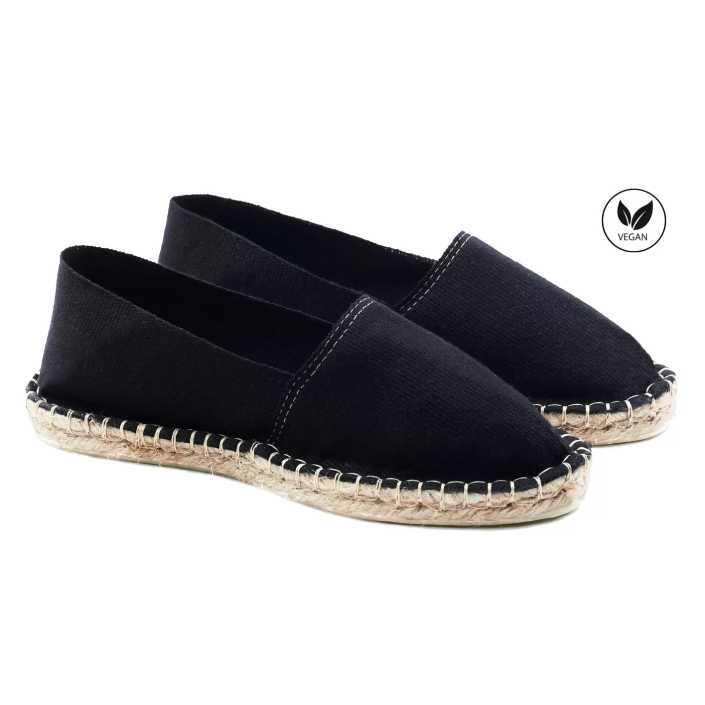 Espadrilles-JULES & JENN Espadrilles Toile Coton Noir