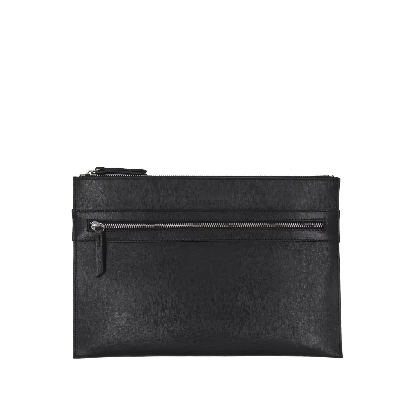 Sacs-JULES & JENN Pochette Ordinateur Cuir Grave Noir