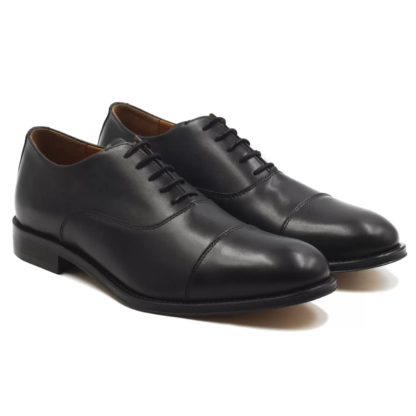 Richelieus & Derbies-JULES & JENN Richelieu Oxford Cuir Noir