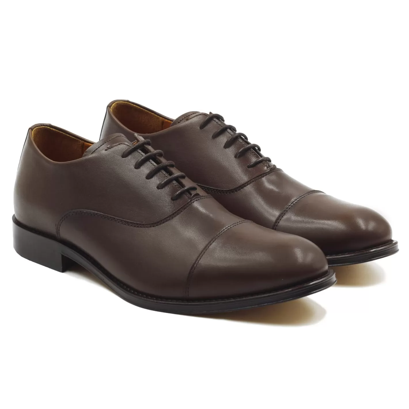 Richelieus & Derbies-JULES & JENN Richelieu Oxford Cuir Marron